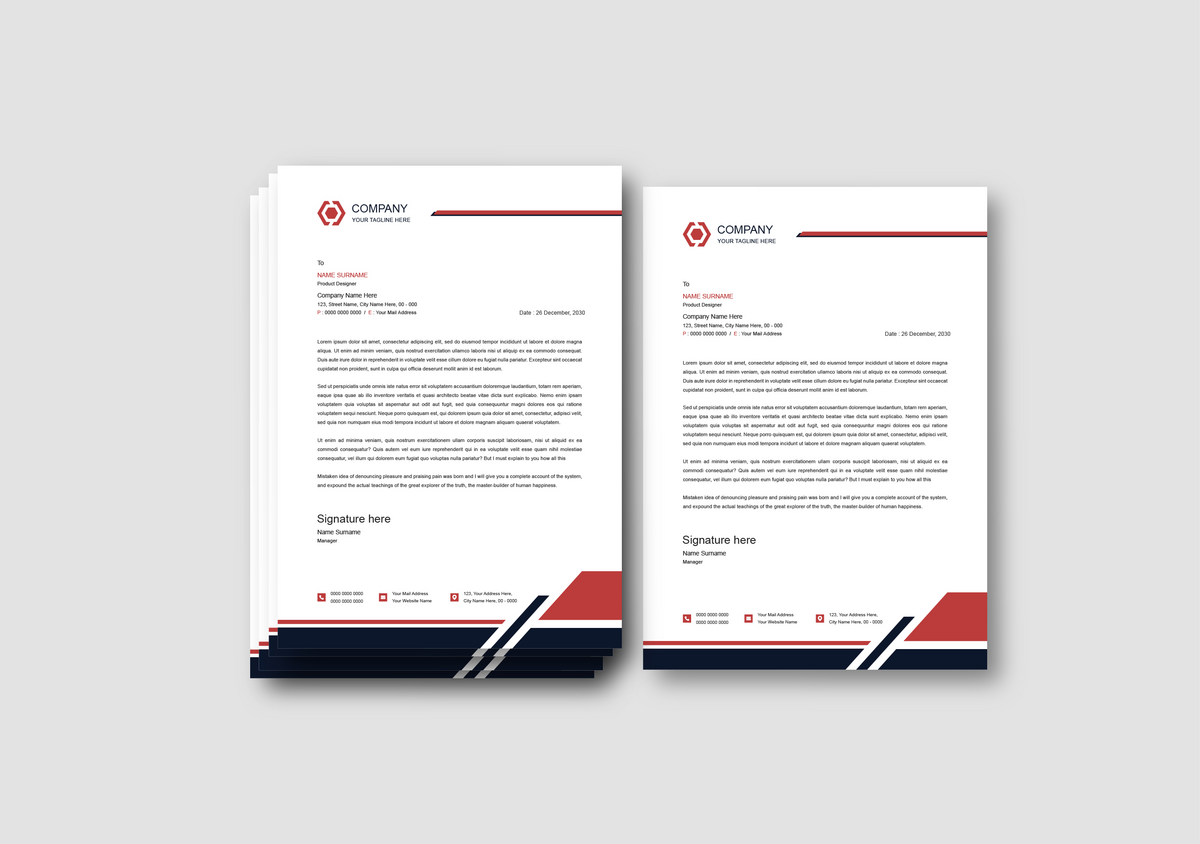 Letterhead 8.5